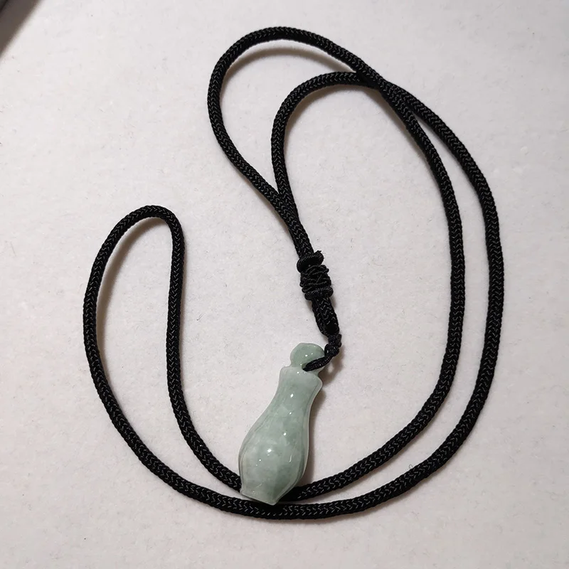 

JYX 2020 New Arrival Aquaria Natural Jade Pendant Nekclace long necklace sweater chain gift for female