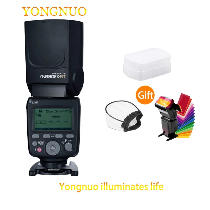 

Flash YONGNUO YN680EX-RT TTL 2.4G Wireless Master Slave High-Speed Lithium Flash Speedlite for Canon Cameras Speedlite
