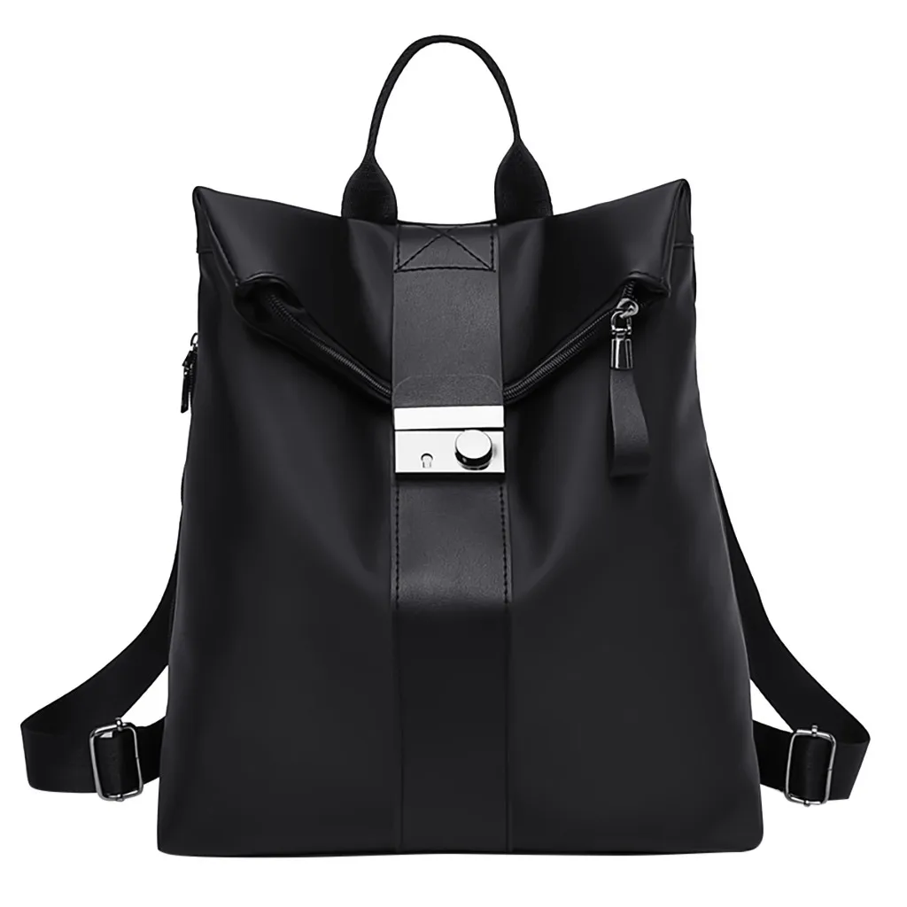 Черный Модные рюкзаки для досуга с большой емкостью на плечах sac a dos femme рюкзак для женщин Школьные Сумки sac a dos femme voyage# G3 - Цвет: Черный