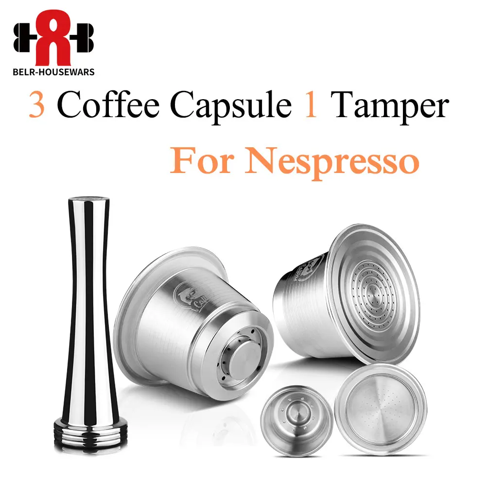 Многоразовая кофейная капсула для кофемашины Nespresso Перманентный фильтр из