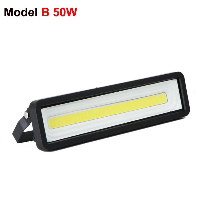 Fanlive 4PCS SMD 50W Flood Lamp High Power AC220V Foco LED Cob Floodlight Exterior Flood Light Outdoor Security Floodlights