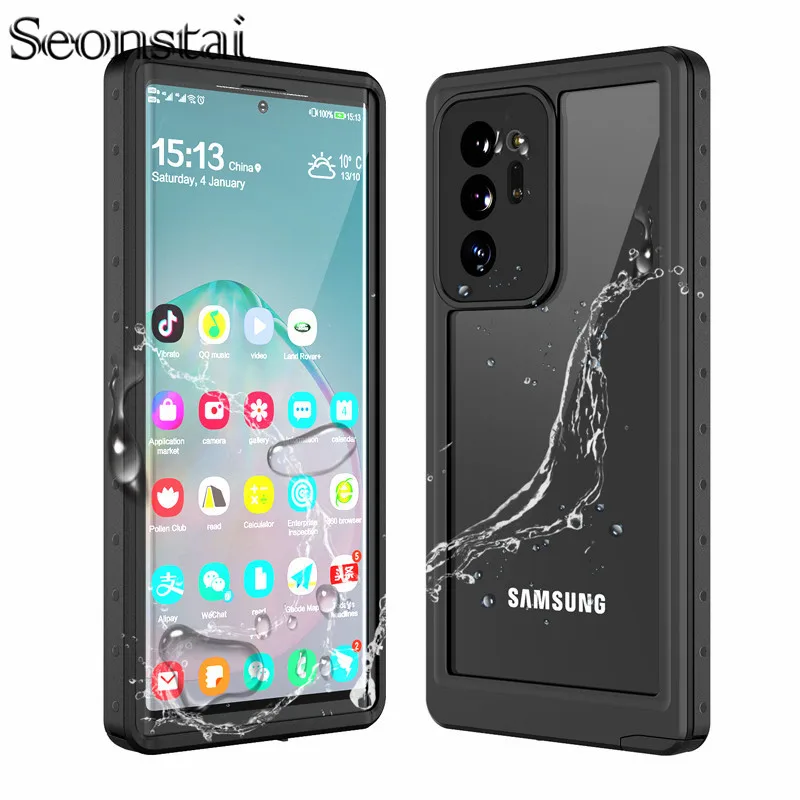 Водонепроницаемый чехол для Samsung Galaxy Note20 S20 Ultra S10 S9 S8 Plus Note 9 8 противоударный