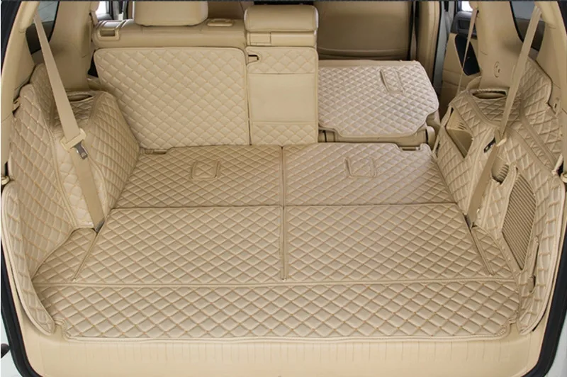 Полный Комплект ковриков для багажника автомобиля Toyota Land Cruiser Prado 150 7 сидений 2021