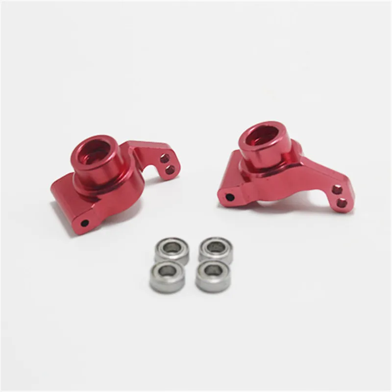 Piezas de repuesto para WLtoys 1:14 144001 RC, mejora completa, asiento de Metal C, taza de direcci&oacute;n, brazo oscilante, eje de transmisi&oacute;n Central-4