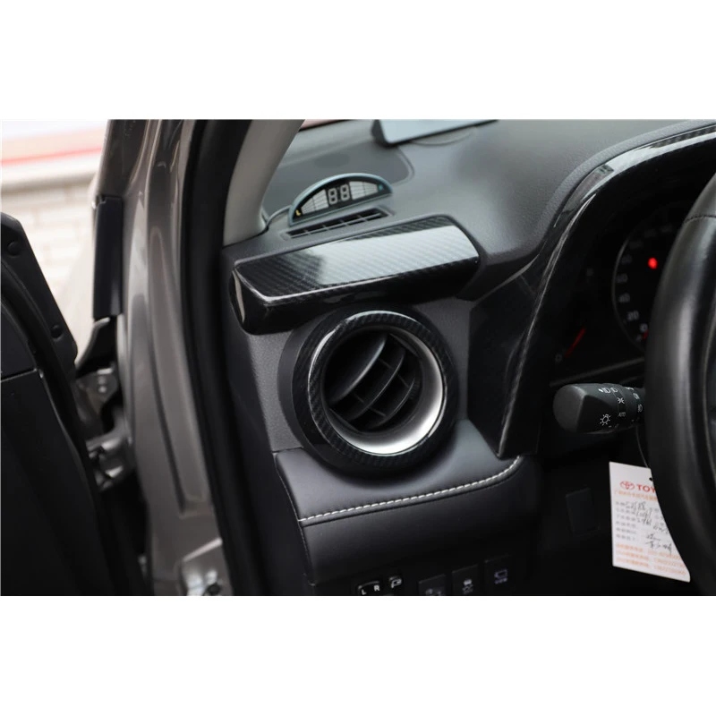 Автомобильная панель управления lsrtw2017 из углеродного волокна АБС для toyota rav4 2013 2014