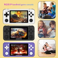 anbernic rg351p vibration handheld gaming console support gb gbc nds psp ps1 3 5 inch screen retro game player with tf card