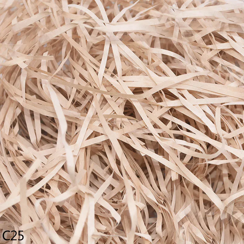 C25 50/100 г бумажная рафия измельченный DIY Подарочная коробка наполнение Crinkle бумага конфетти Свадебная подарочная коробка Заполненные украшения 8 - Цвет: C25