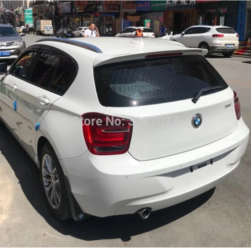 Для BMW F20 116 118 120 125 M135I 2012-2015 ABS пластик Неокрашенный задний спойлер на крыло крышу