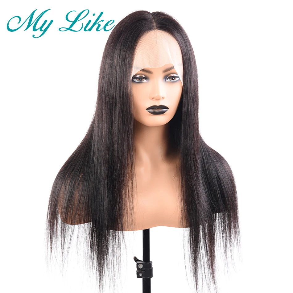 Парики на сетке T-Part бразильские прямые парики из человеческих волос для черных