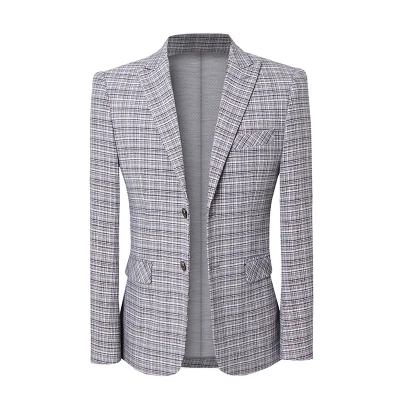 Мужской деловой костюм на каждый день Тонкий свадьбу английский стиль