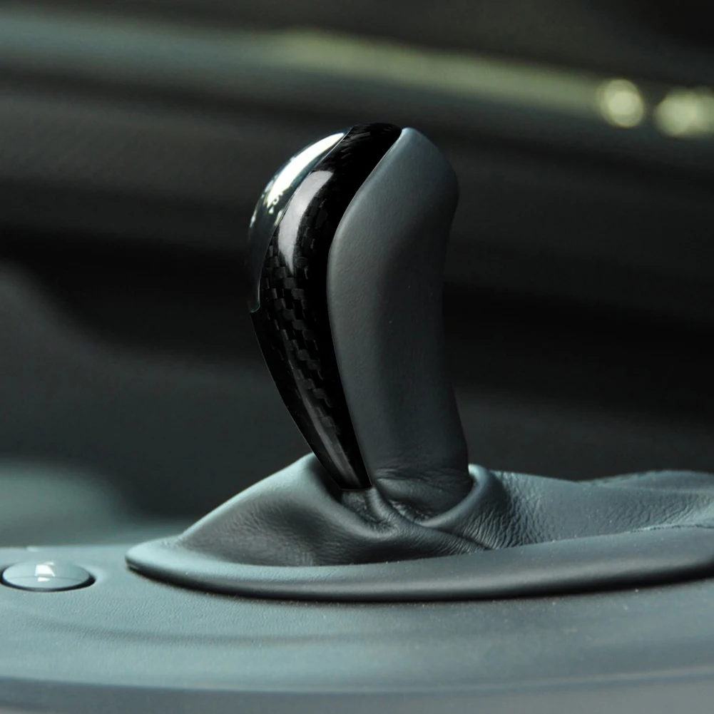 

Carbon Fiber Gear Shift Knob Cover for BMW M3 2009-2013 M5 05-08 M6 2006 Made of high-quality carbon fiber good texture