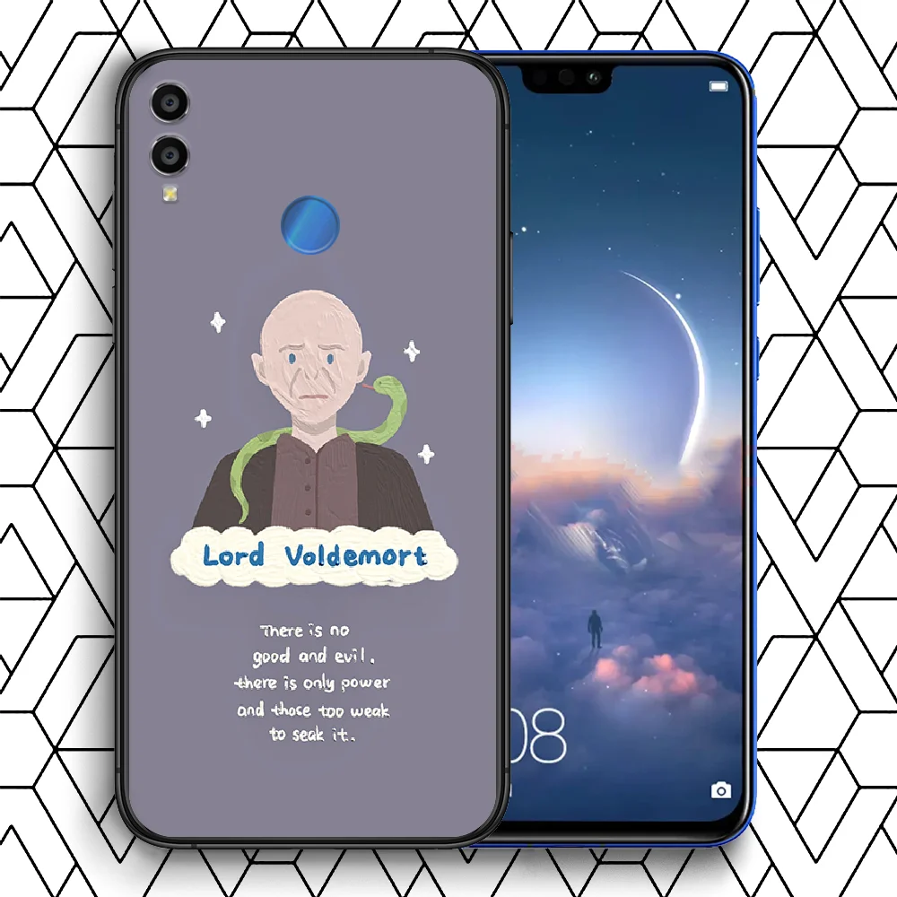 

Harries Cartoons Potters Phone Case Cover Hull For HUAWEI Honor 7a 8s 8a 8x 9 9x 10 20 i Lite Pro black Hoesjes Luxury Funda