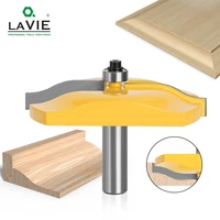 LAVIE 1pc 12mm 1/2 Inch Shank Carbide Raised Panel Router Bit with Ogee Wood Door Large Router CNC Milling Tool Woodworking 095