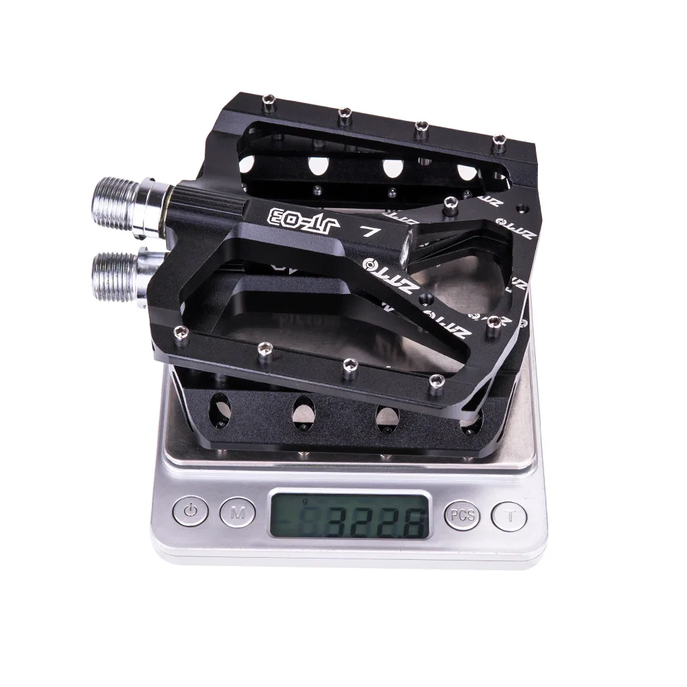

ZTTO MTB Road Bike Pedal Ultralight Mountain Road Bike Parts Cycling CNC Hollow 2 Bearings Anti-slip Pedals Bicycle Accessories