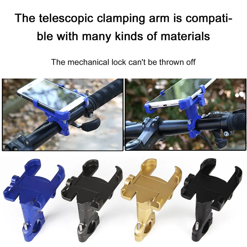 

Держатель для телефона из алюминиевого сплава, на руль велосипеда