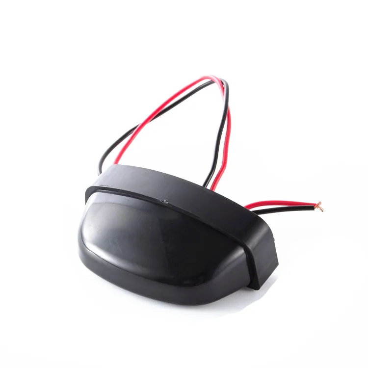 Задний светодиодный фонарь для мотоцикла 12 В подсветка номерного знака Honda Yamaha