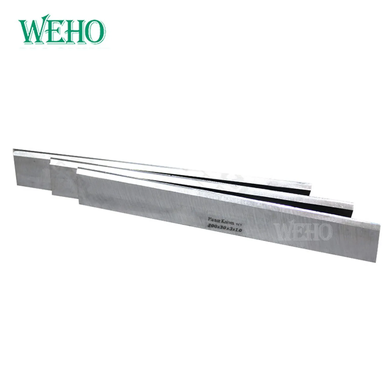 

WEHO 3 pcs HSS W4% Planer Cutter Woodworking Machine Cutting 610x10x3x1.0