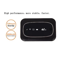 m7 4g portable wifi wireless router high speed shared network wide compatibility mobile wifi hotspot black