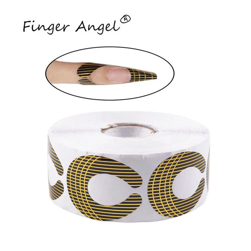 100/500 шт. УФ гель для наращивания ногтей в форме подковы|Форма ногтей| |