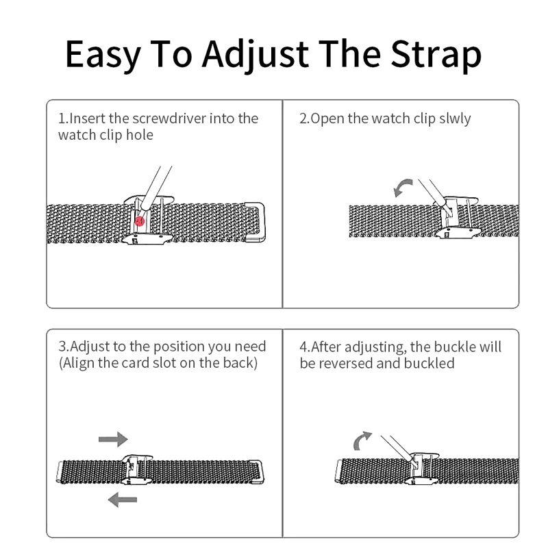 Ремешок на запястье аксессуары для браслетов сменный mi band металлический ремешок