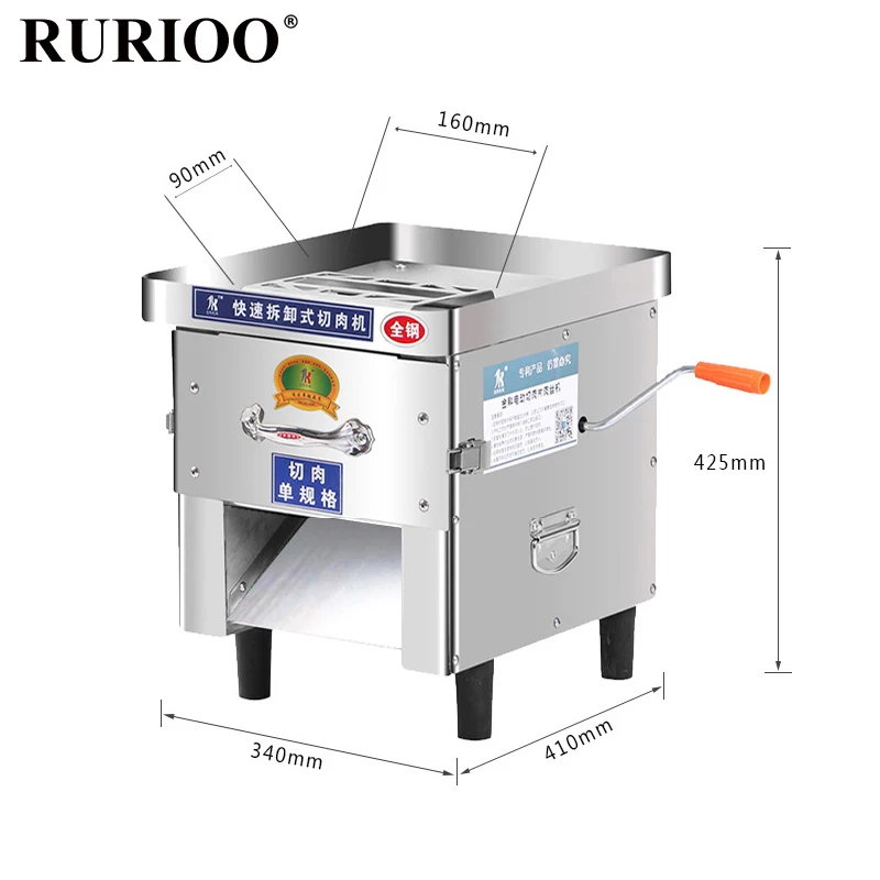 Новая машина для резки мяса коммерческая фоторезак овощей кубиков из