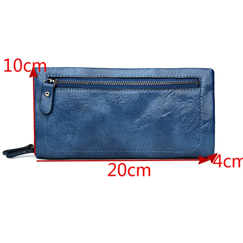 

Wallet Women New Leather Luxury Card Holder Clutch Fashion Women Wallets Zipper Pocket Hasp Female Purse Billetera Mujer