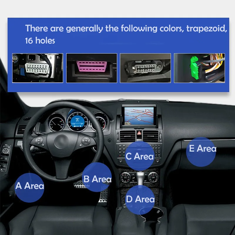 

H408S Head-up Display Speedometer Car Windscreen Speed Projector KPH/KPM Voltage OBD HUD Compatible With All Cars