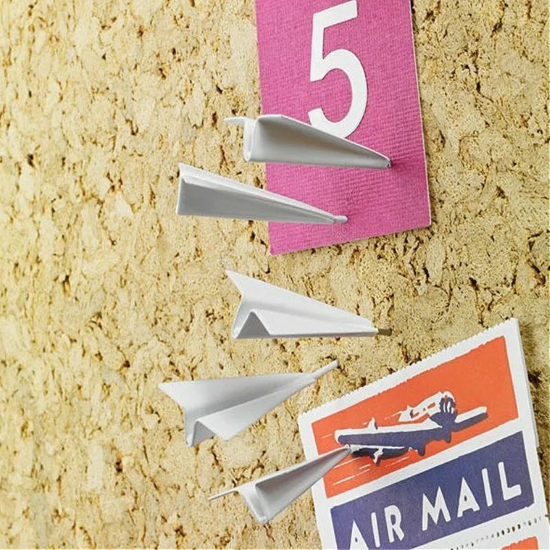 3D самолёт штифт Доска сообщения наклейка Живопись ногтей пробка Кнопка самолета