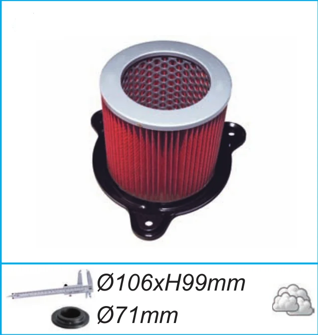 Воздушный фильтр для мотоцикла Honda XL600V Transalp PD06 1987-2000 Africa atwin XRV650 RD03 1988-1990 XRV750 RD04