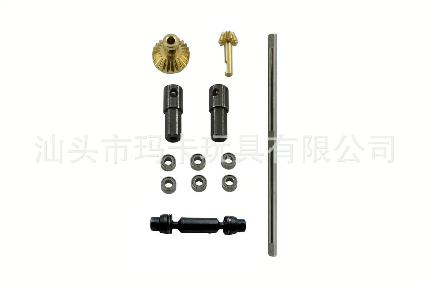 

Naughty Dragon WPL D12 upgrade modification original metal straight difference axle drive shaft DIY modified metal parts