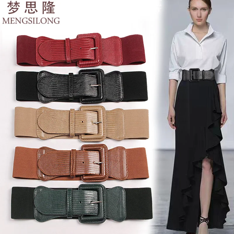 Модные женские черные/белые/красные дикие ПУ ремень Платье Рубашка Пальто Пояс |