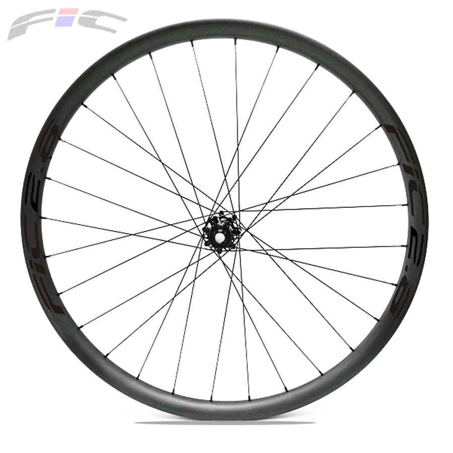 Феск mtb Колесная 29er 36 мм широкий hookless 28h с powerway M45 концентратор прямой pull M15x100mm M12x142mm AM enduro Углеродные 29 колеса