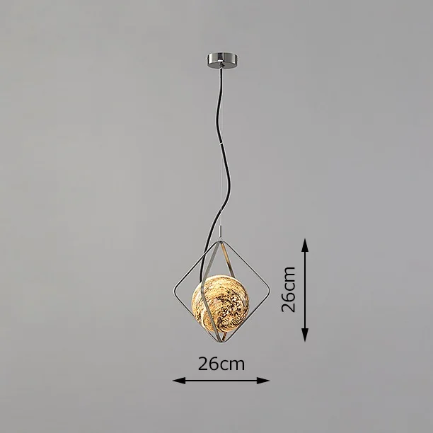 

Glass Ball LED Hanging Lamp Bedroom Beside HangLamp Dining Living Room Cafe Modern Pendant Light Fixtures Lampara Colgante