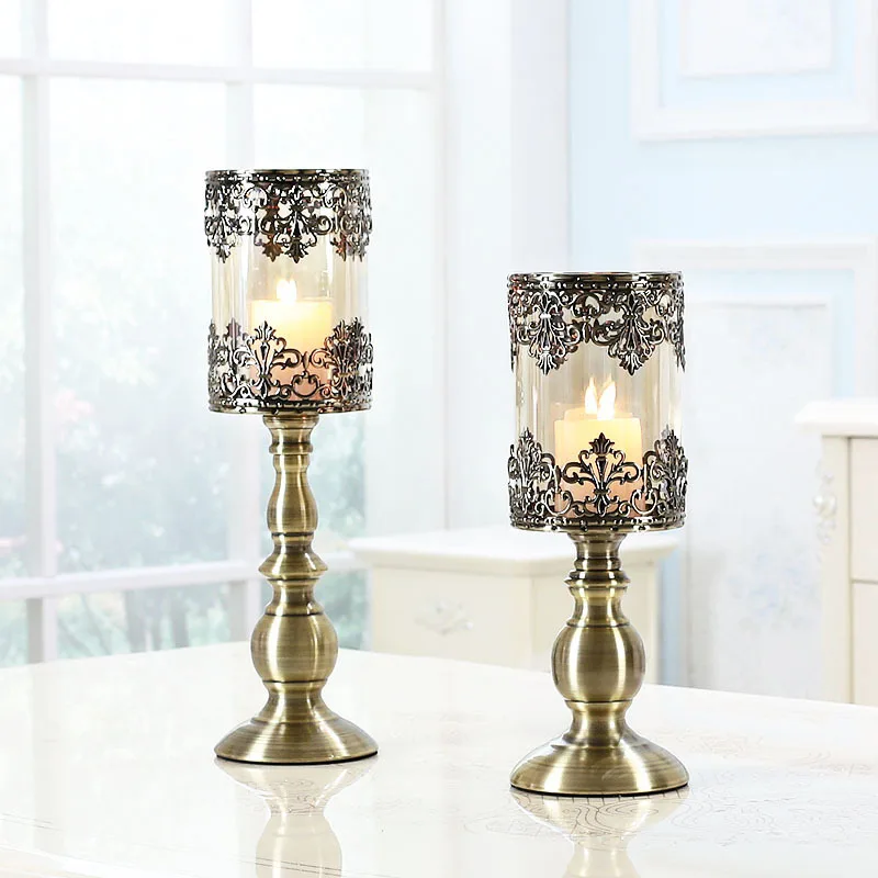 

Кованые Подсвечники Ретро европейские украшения для дома Свадебные украшения Подсвечники для ужина