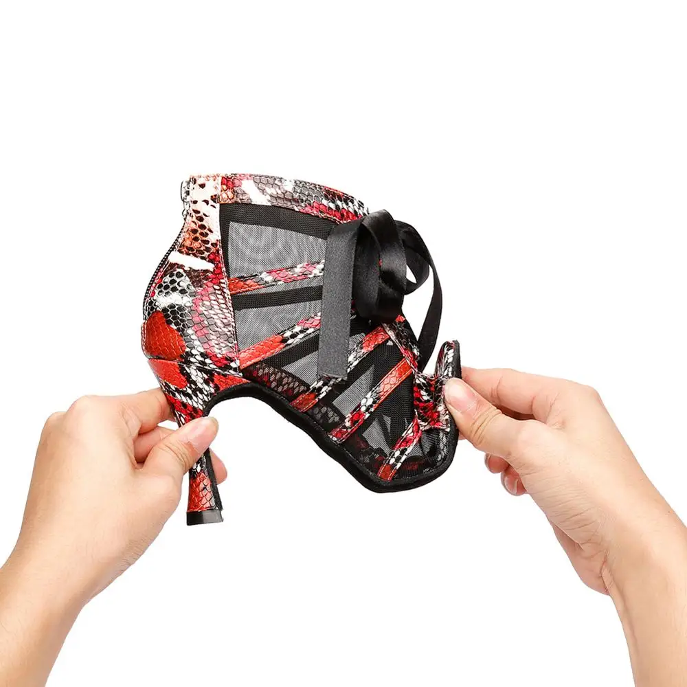 Туфли для латиноамериканских танцев девушек и женщин Профессиональная Обувь