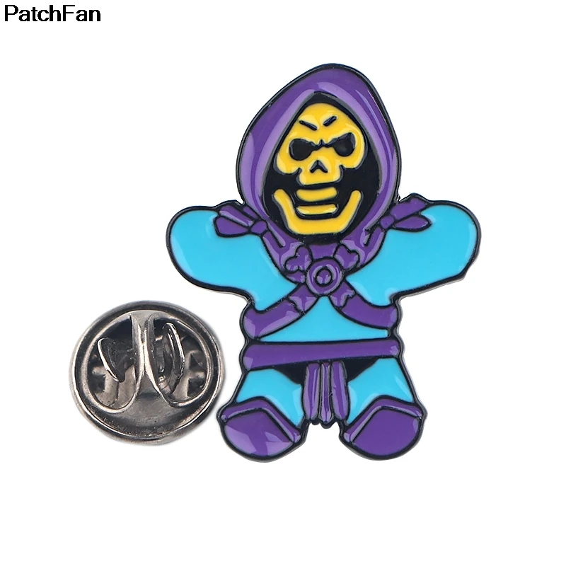 

20pcs/lot Patchfan cartoon Zinc pins para backpack clothes medal bag shirt badges brooches A2612