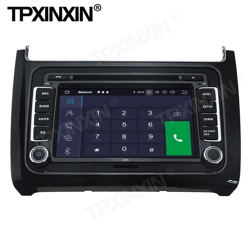 4 + 64G автомобильный радиоприемник 2 Din стерео приемника Android10.0 для VW Защитные чехлы