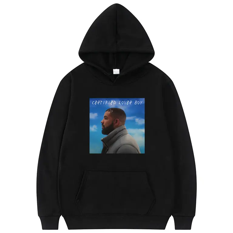 

Certified Lover Boy Album Print Hoodie Awesome Hip Hop Rapper Drake Boys Hoodies Mens Hipster Sweatshirt Men Women Streetwear