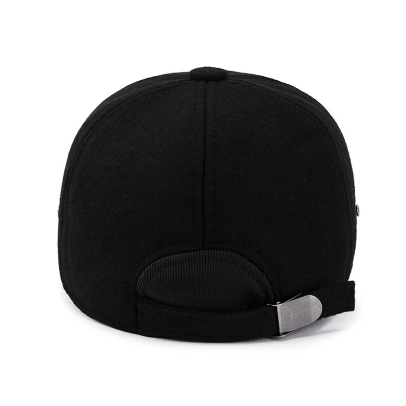 Новинка 2022 зимняя мужская кепка для папы бейсболка фетровая плотная русская