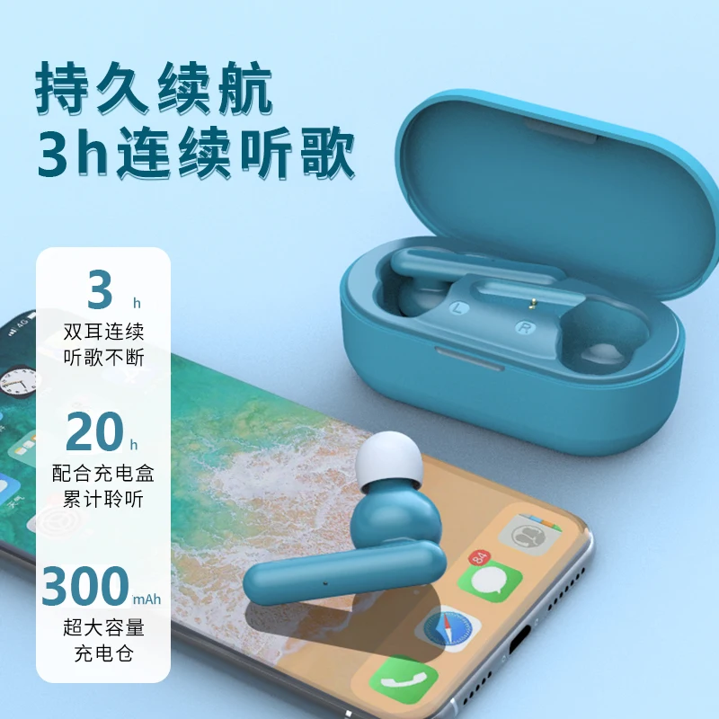 FLAIKATE наушники вкладыши TWS Bluetooth для iPhone11 Pro громкой связи гарнитура Беспроводной