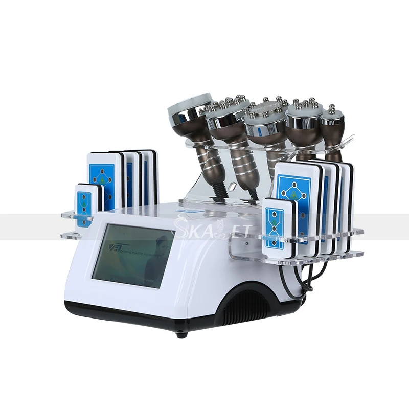 

40k Cavitation 6 In 1 Slimming RF Machine Weight Loss Body Spa Salon Negative Pressure Shaping Beauty Instrument Home Use