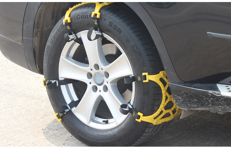 6 шт. автомобильные противоскользящие цепи с двойной пряжкой 165-285 | Автомобили и