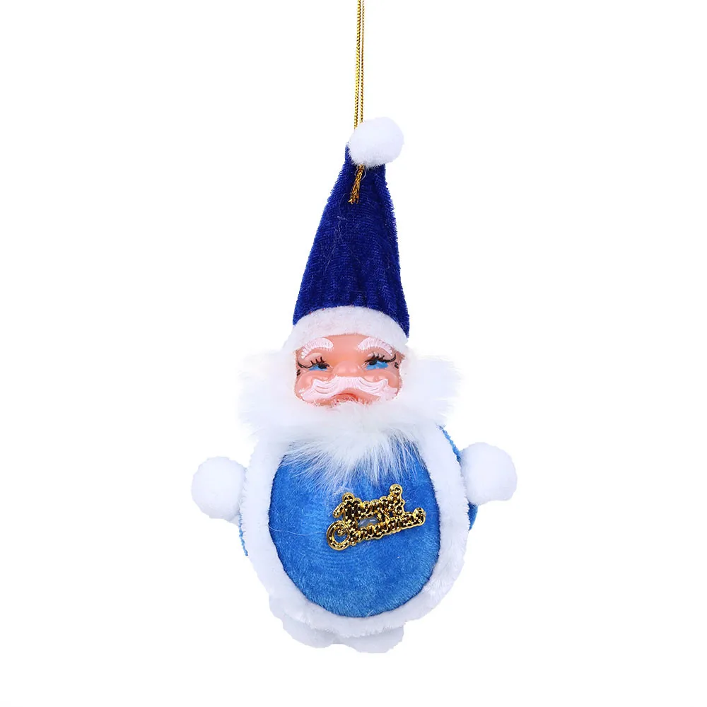 1 шт красочные рождественские украшения Санта Клауса Рождественская елка