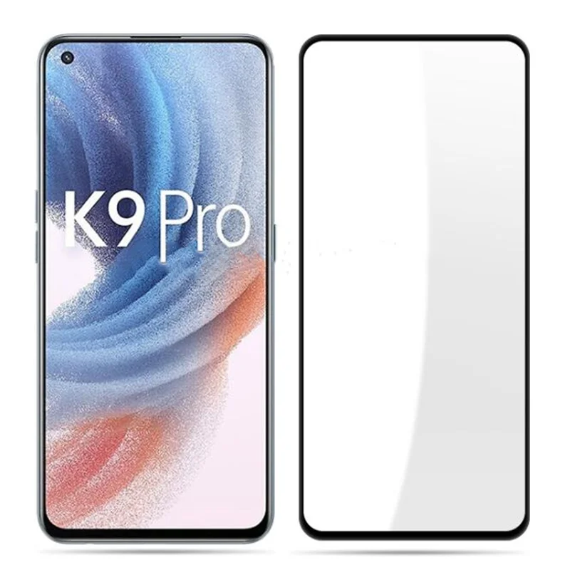 

Закаленное стекло с полным покрытием для OPPO K9 Pro K9Pro, защитная пленка для экрана, защитная пленка
