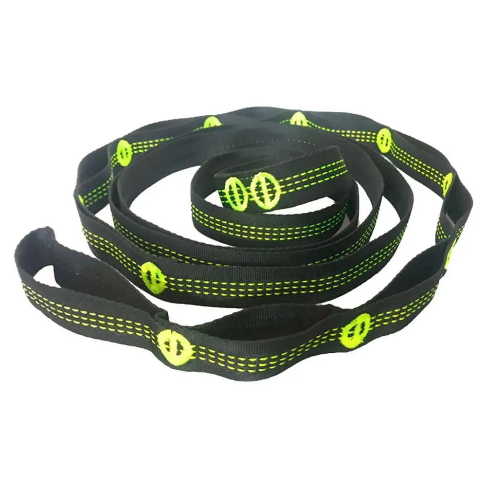 

1pc Hammock Strap Rope High Load-Bearing Polyester Climbing Sling 1000D High-strength Polyester Yarn Swing Tree Tie Rope