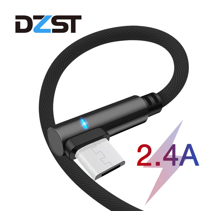 DZLST USB кабель высокого качества Android смартфон 2.4A Быстрая зарядка данных