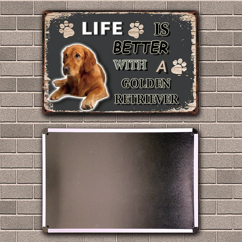 [Kelly66] собака Бигль бульдог боксерская граница колли металлический знак