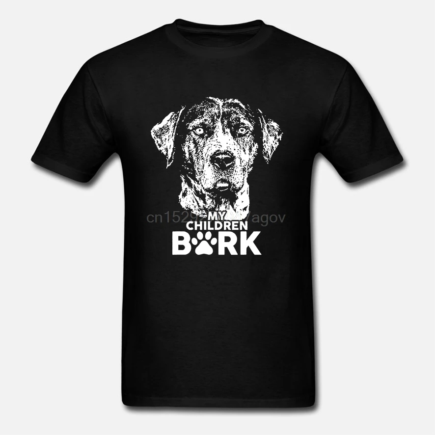 Мужская футболка Catahoula Cur My Children Bark dog женская |