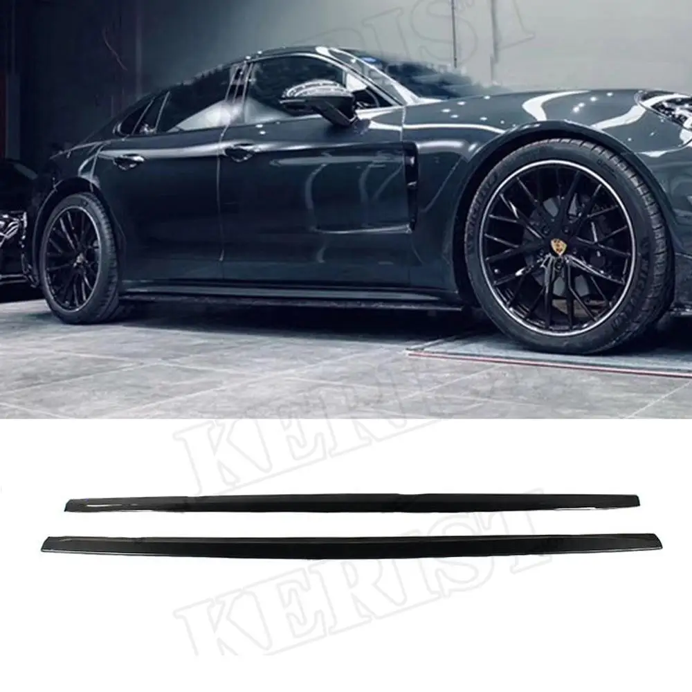 Фартук для автомобильных боковых юбок Из 971 углеволокна Porsche Panamera комплект кузова