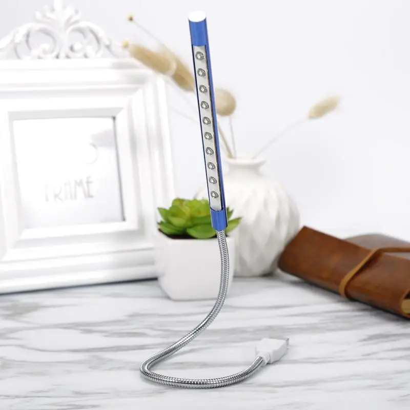 Новый металлический материал USB светодиодный светильник лампа 10 s ультра яркий